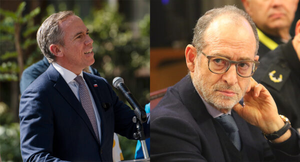 Jorge Alessandri y Galo Eidelstein