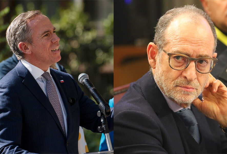 Jorge Alessandri y Galo Eidelstein