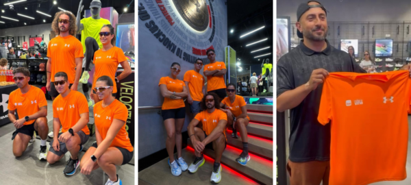 Corredores que son auspiciados por Under Armour para Viña del Mar