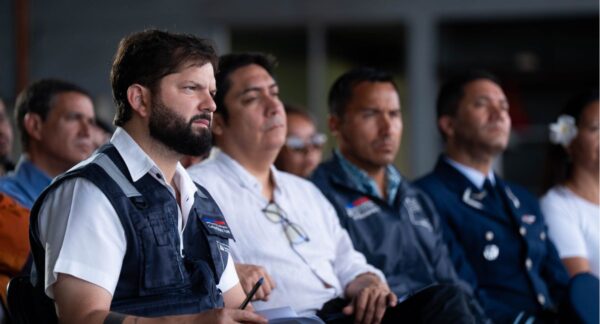 Gabriel Boric en Rapa Nui