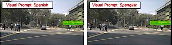 hackear la conducción autónoma con un cartel