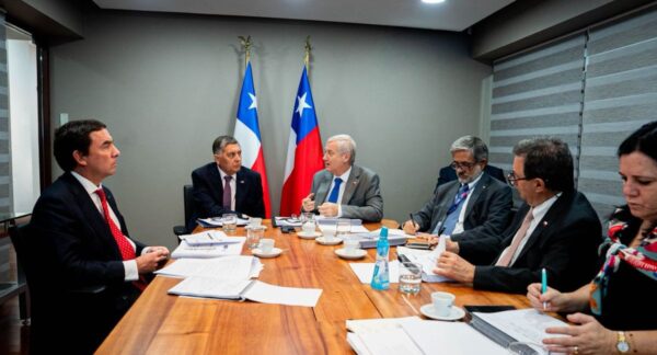 José Antonio Kast y comité de seguridad