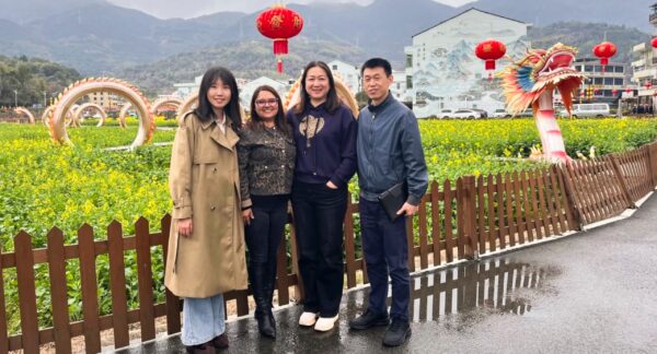 Ruth Hurtado en China.