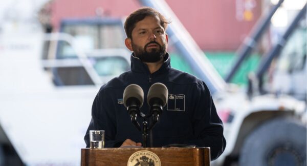 Gabriel Boric en Punta Arenas