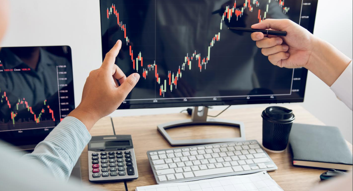 Personas haciendo trading.