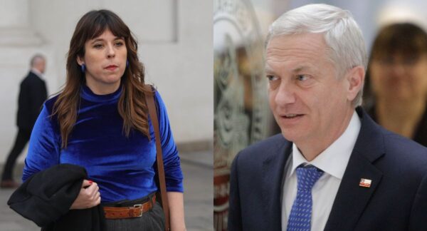 Constanza Martínez y José Antonio Kast
