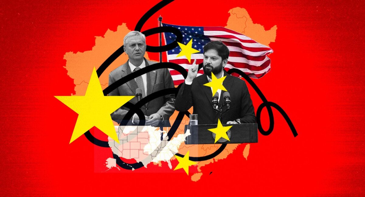 Ilustración Sandro Baeza China, EE.UU. Kast