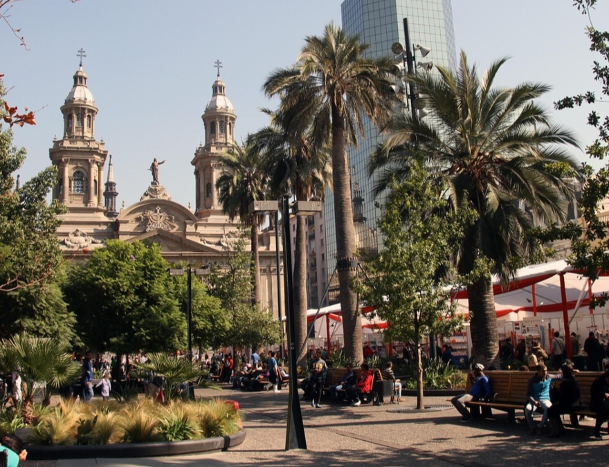 Fotos de panoramas de fines de semana en Santiago.