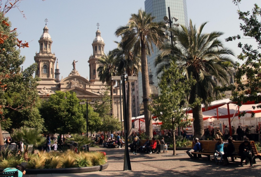 Fotos de panoramas de fines de semana en Santiago.