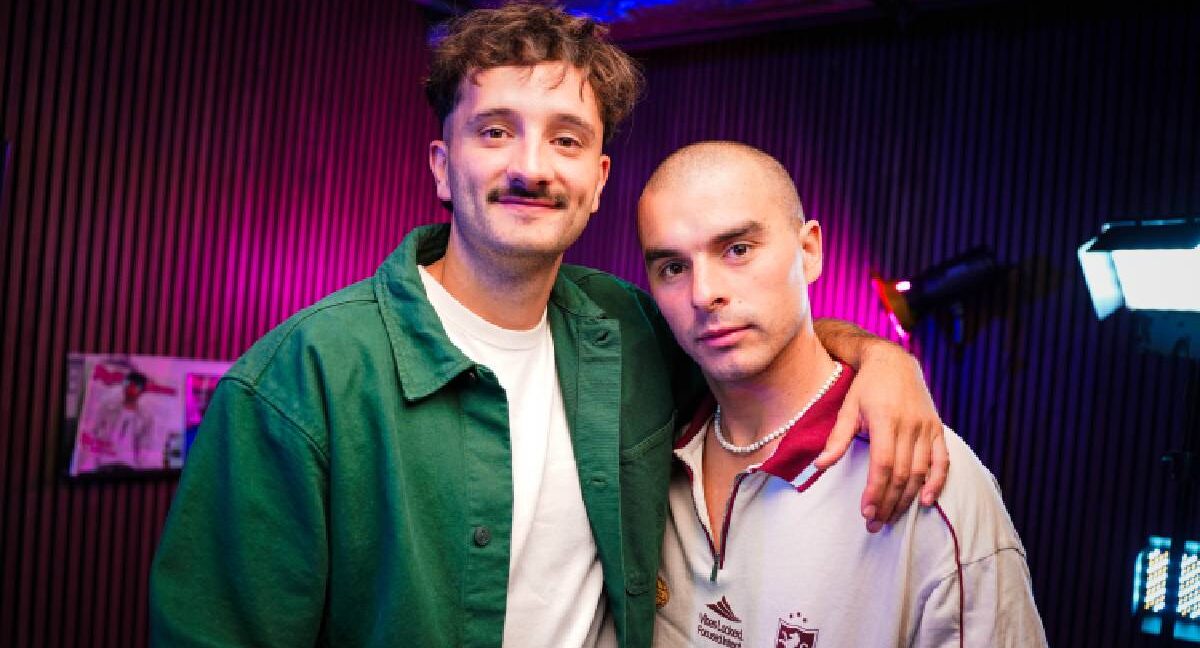 Vicente y Diego de la banda Amigo de Artistas en entrevista exclusiva para The Clinic