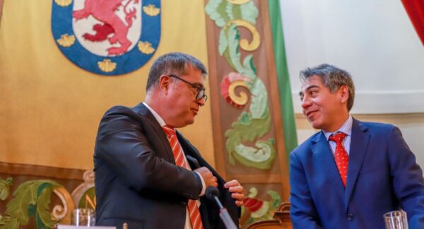 Mario Desbordes y Claudio Pontillo