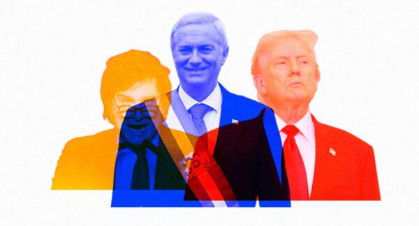 Javier Milei, José Antonio Kast y Donald Trump