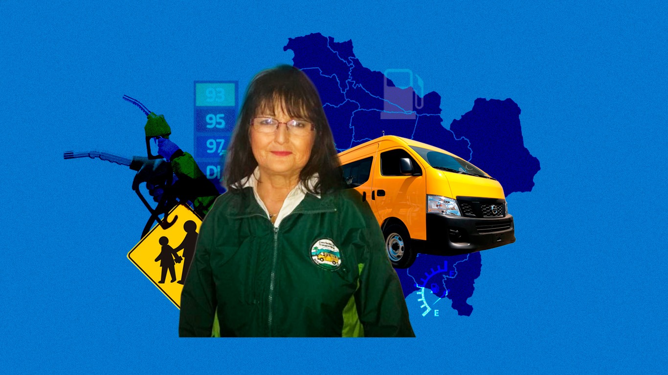 El relato de una transportista escolar que advierte las repercusiones del alza de las bencinas: “Los apoderados no están en condiciones de asumir una alza así”