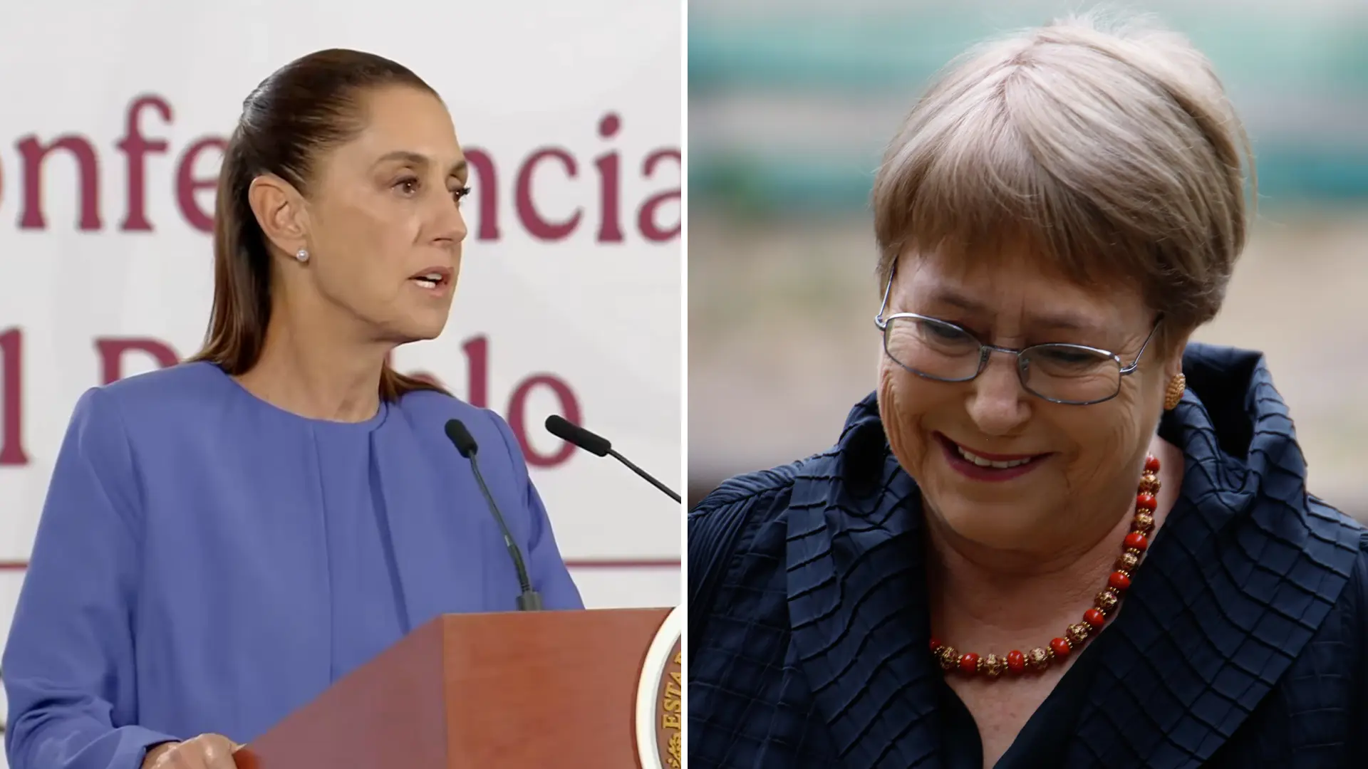 Presidenta de México confirma que mantiene respaldo a Bachelet para liderar la ONU pese a decisión del Gobierno de Chile