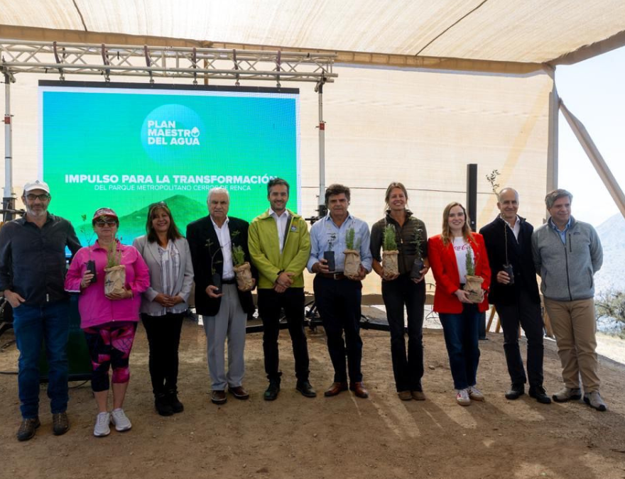 Se firma Plan Maestro del Agua para el Parque Cerros de Renca