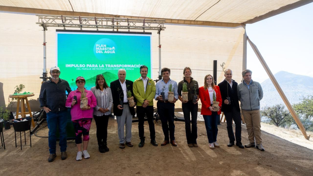 Plan Maestro del Agua impulsa transformación del Parque Metropolitano Cerros de Renca en nuevo pulmón verde de Santiago