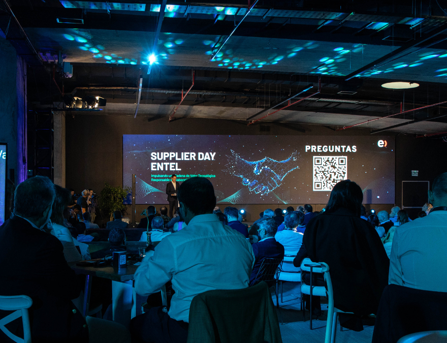 Evento de Supplier Day por Entel.