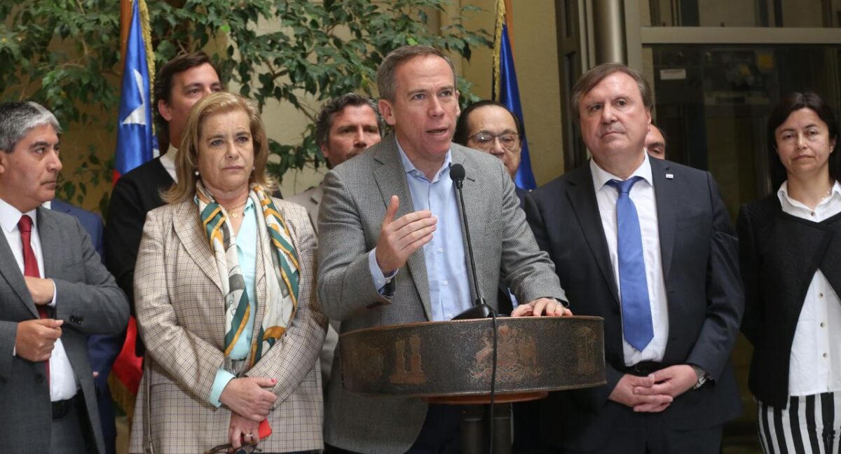 Jorge Alessandri y Jaime Guzmán