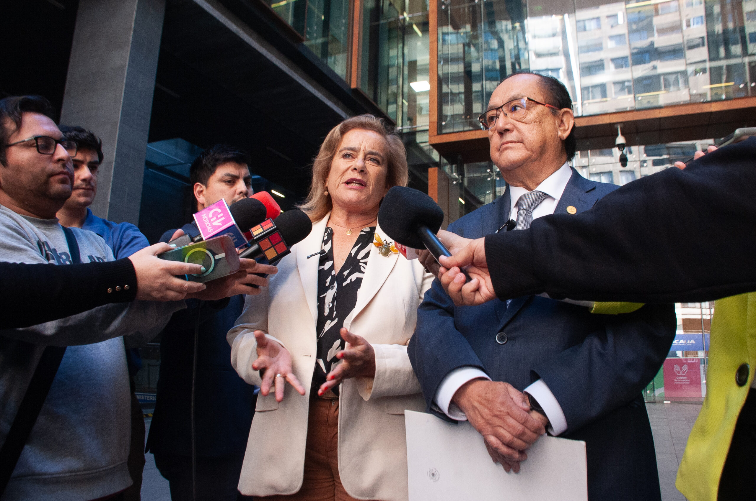 Flor Weisse y Daniel Lilayu