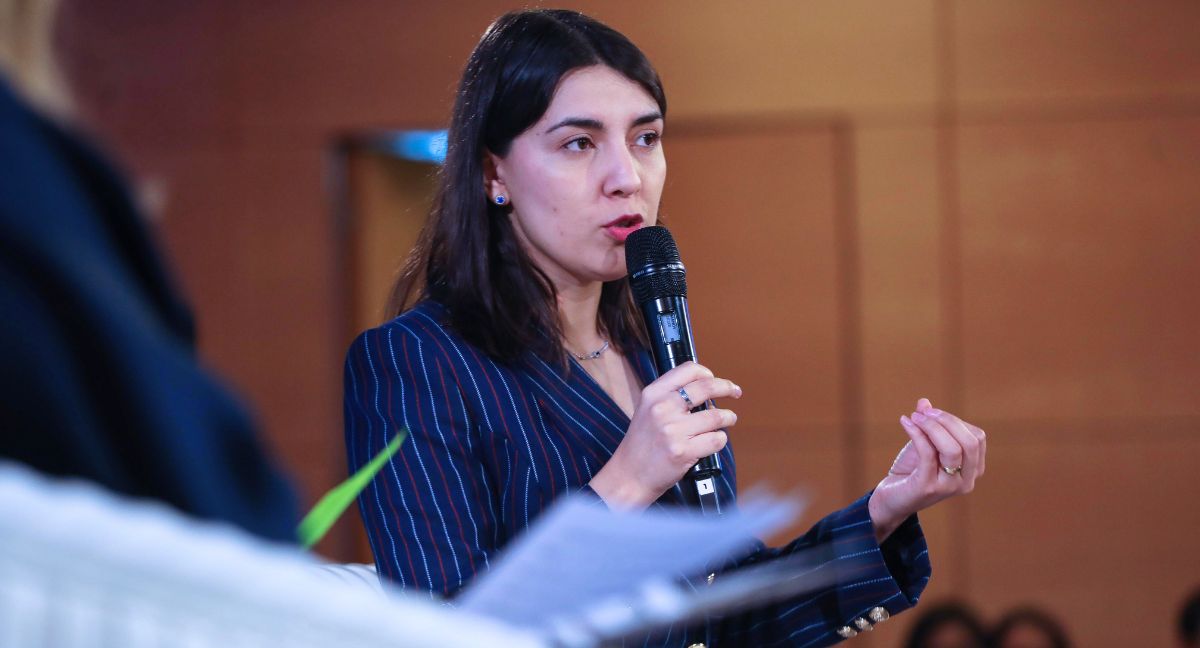 La ministra de la Mujer, Judith Marín.