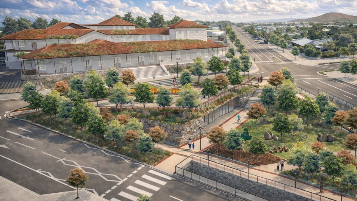 Con estacionamientos subterráneos, la ampliación de Av. Las Condes y la revitalización de la Casona: el proyecto de Lo Barnechea para recuperar la Plaza San Enrique