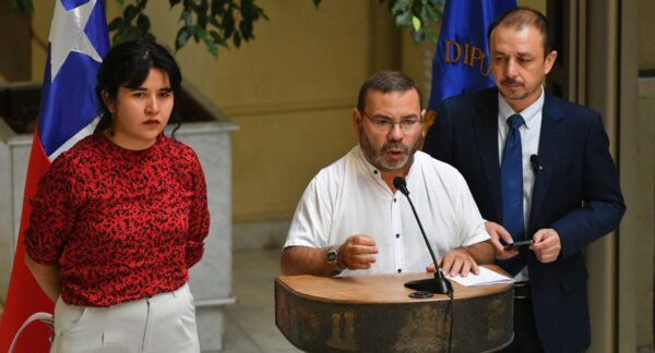 Daniela Serrano, Boris Barrera, Luis Cuello