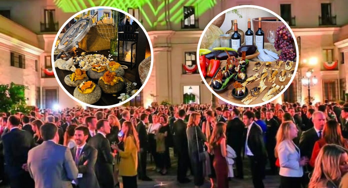 Banquete mil invitados La Moneda