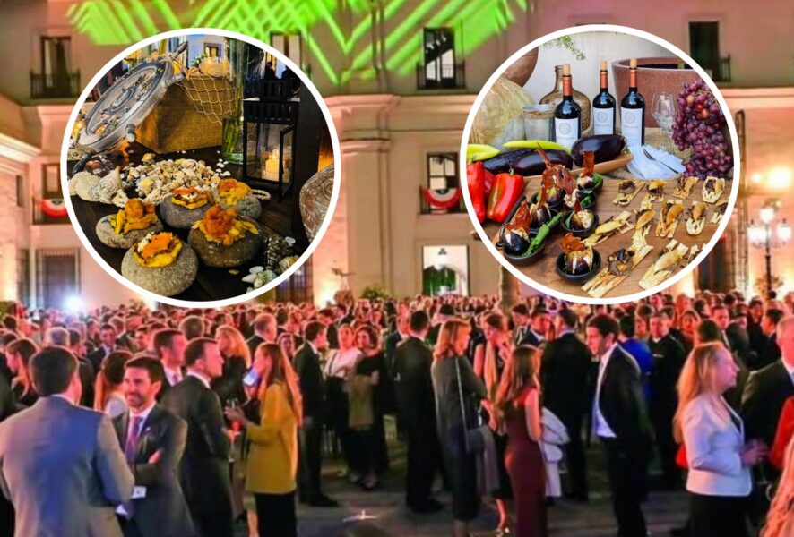 Banquete mil invitados La Moneda