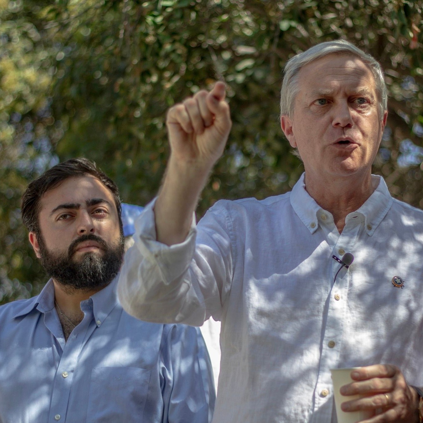 Ignacio Dülger junto a José Antonio Kast