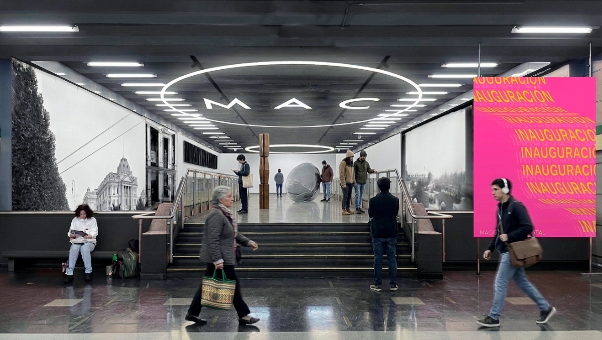 Metro de Santiago y Universidad de Chile firman acuerdo para instalar nueva sala del Museo de Arte Contemporáneo en estación Bellas Artes