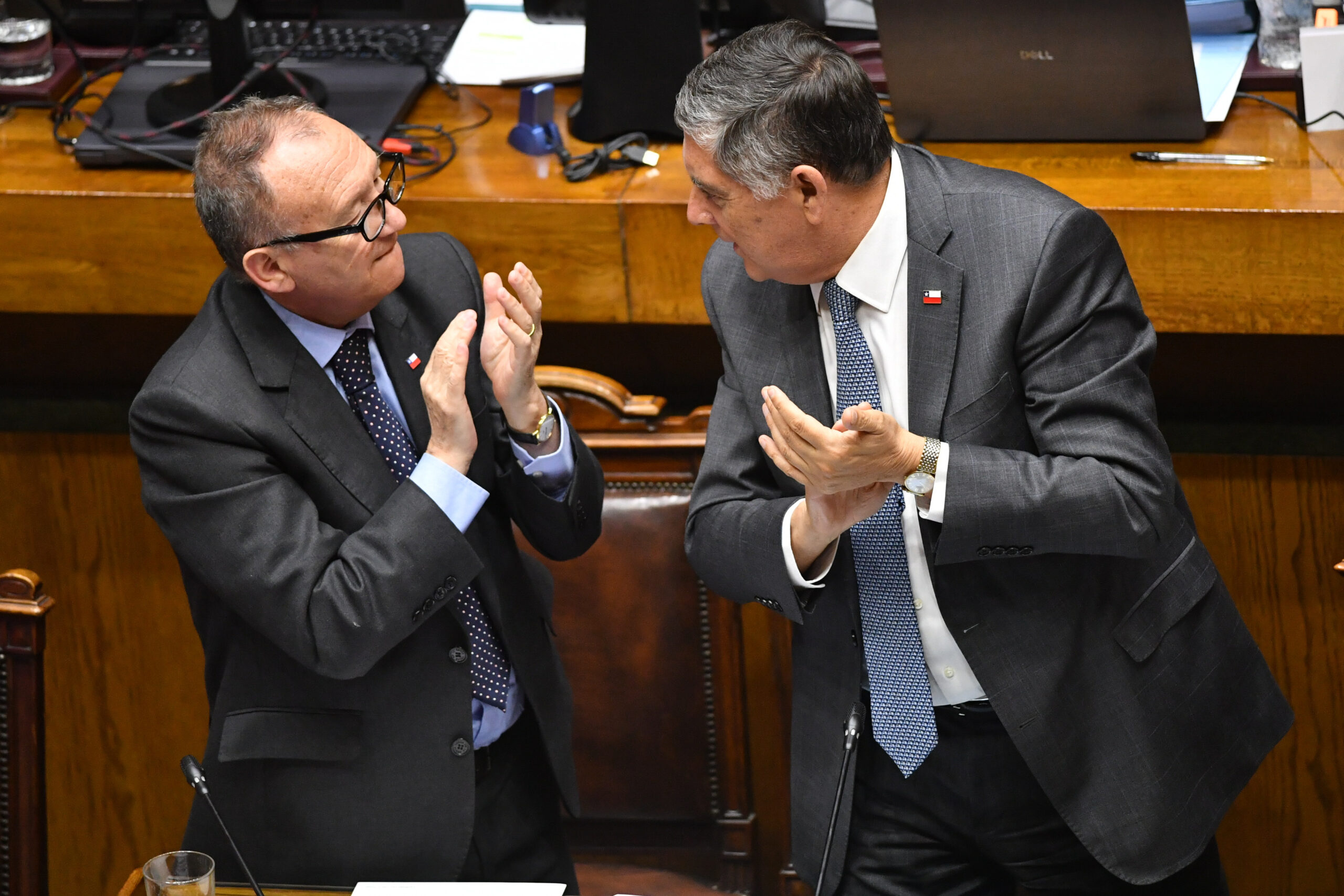 García Ruminot y Claudio Alvarado