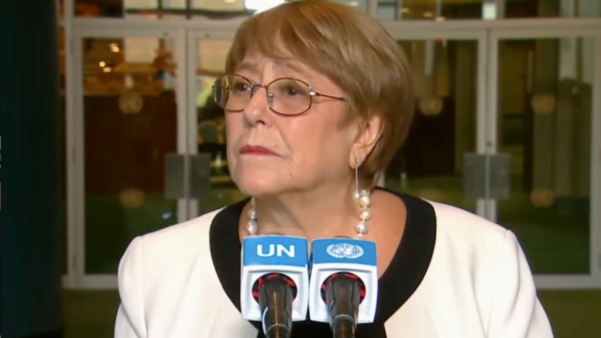 Bachelet critica argumentos del Gobierno para restarle apoyo ante la ONU, aunque asegura “no le afecta para nada”