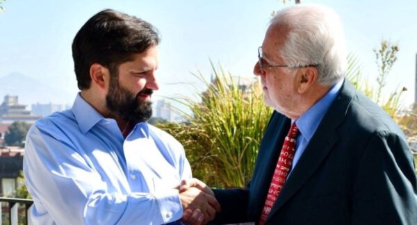 Gabriel Boric y Máximo Pacheco