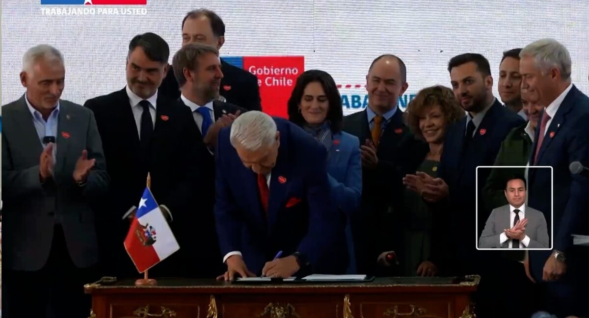 Firma del proyecto del día de la Teletón