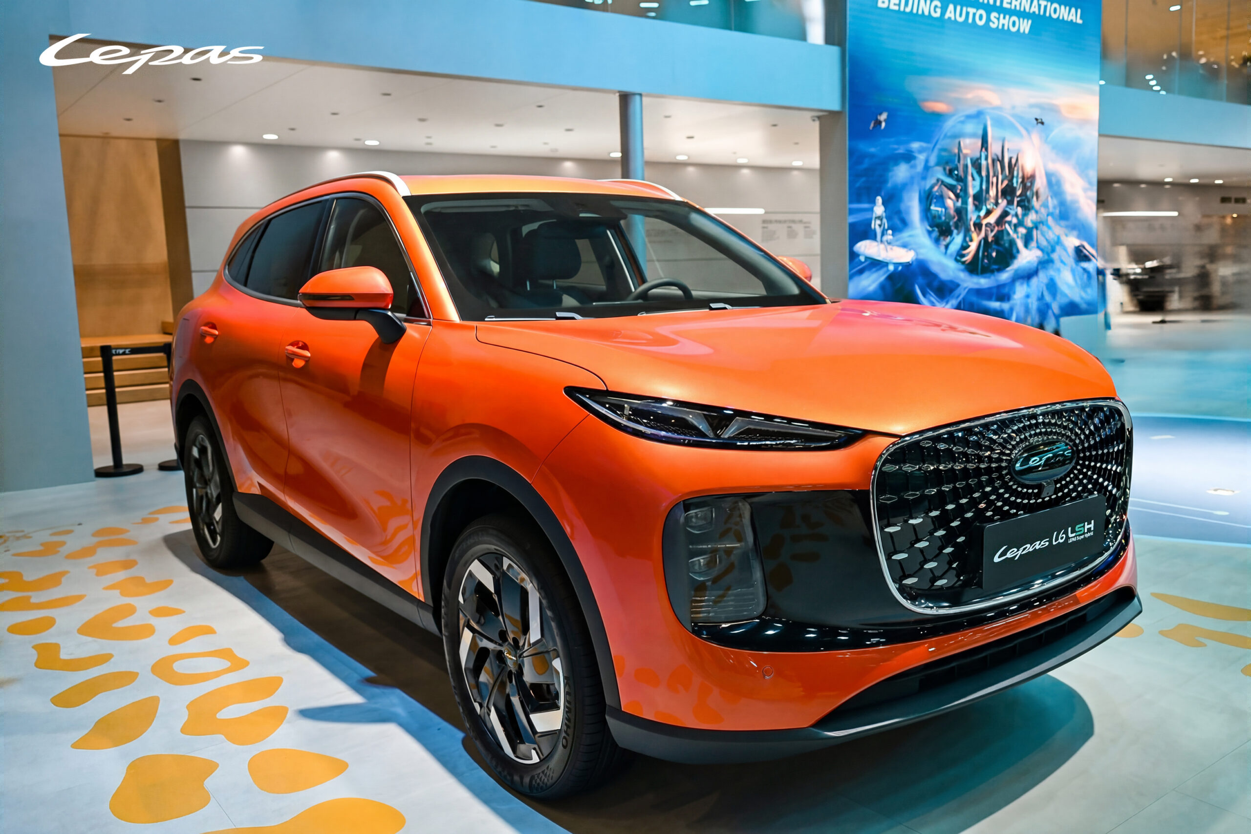La nueva marca del Grupo Chery aterriza con fuerza: LEPAS en el Salón de Beijing apunta directo a Chile