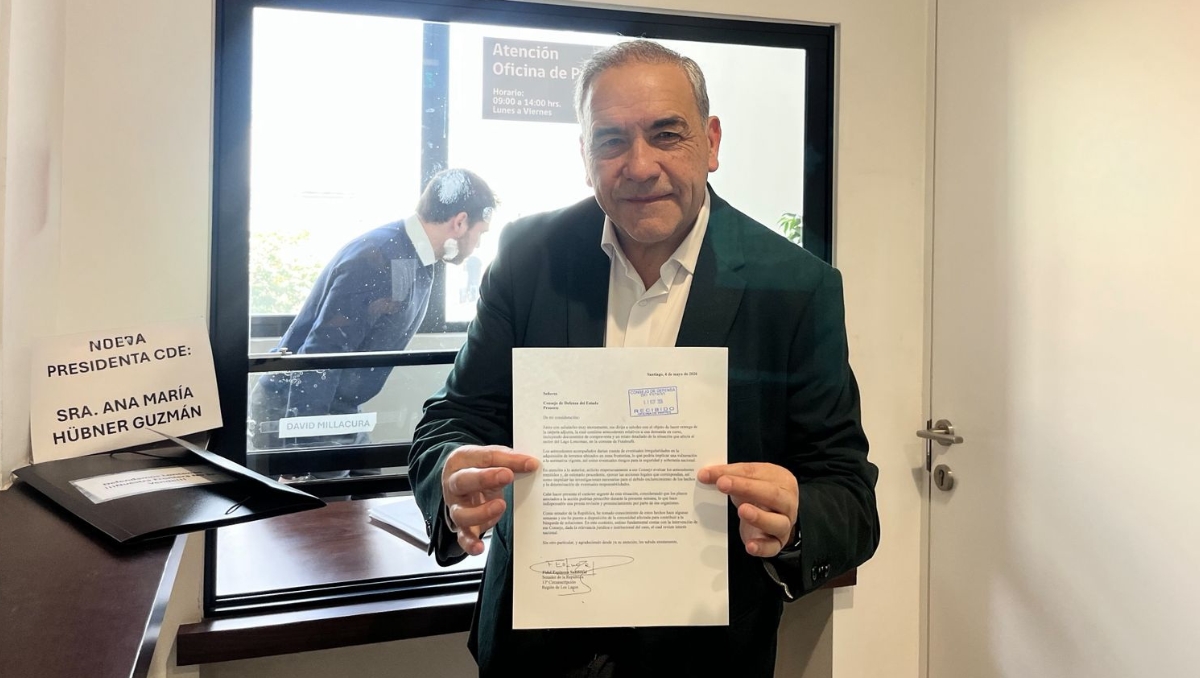 Senador Espinoza denuncia en el CDE a empresario argentino que compró cientos de hectáreas de la frontera chilena