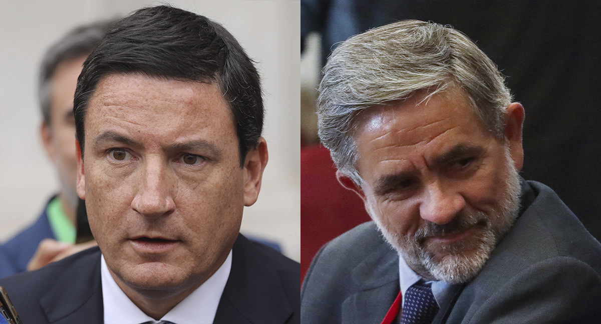 Arturo Squella y Alejandro Irarrázaval