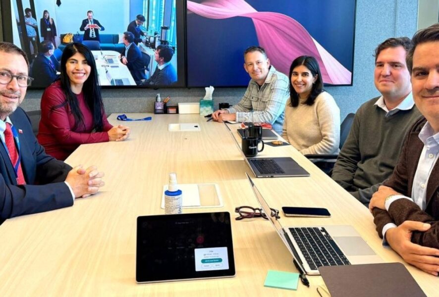 Ximena Lincolao, ministra de Ciencia y Tecnología, en reuniones en Silicon Valley