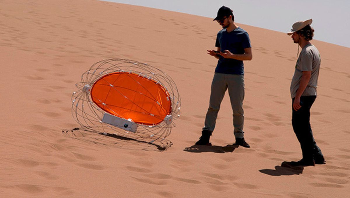Sin ruedas ni combustible: Prototipo de exploración espacial es testeado en el Desierto de Atacama