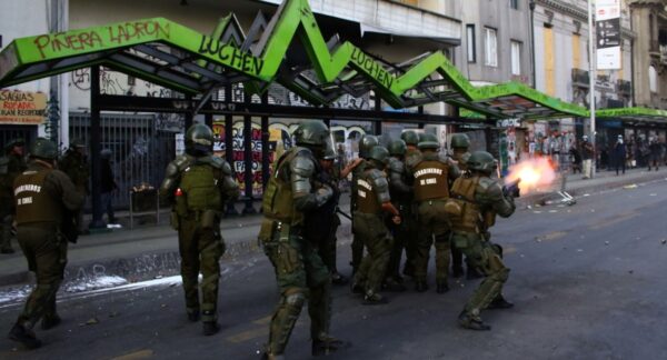 Carabineros en estallido social