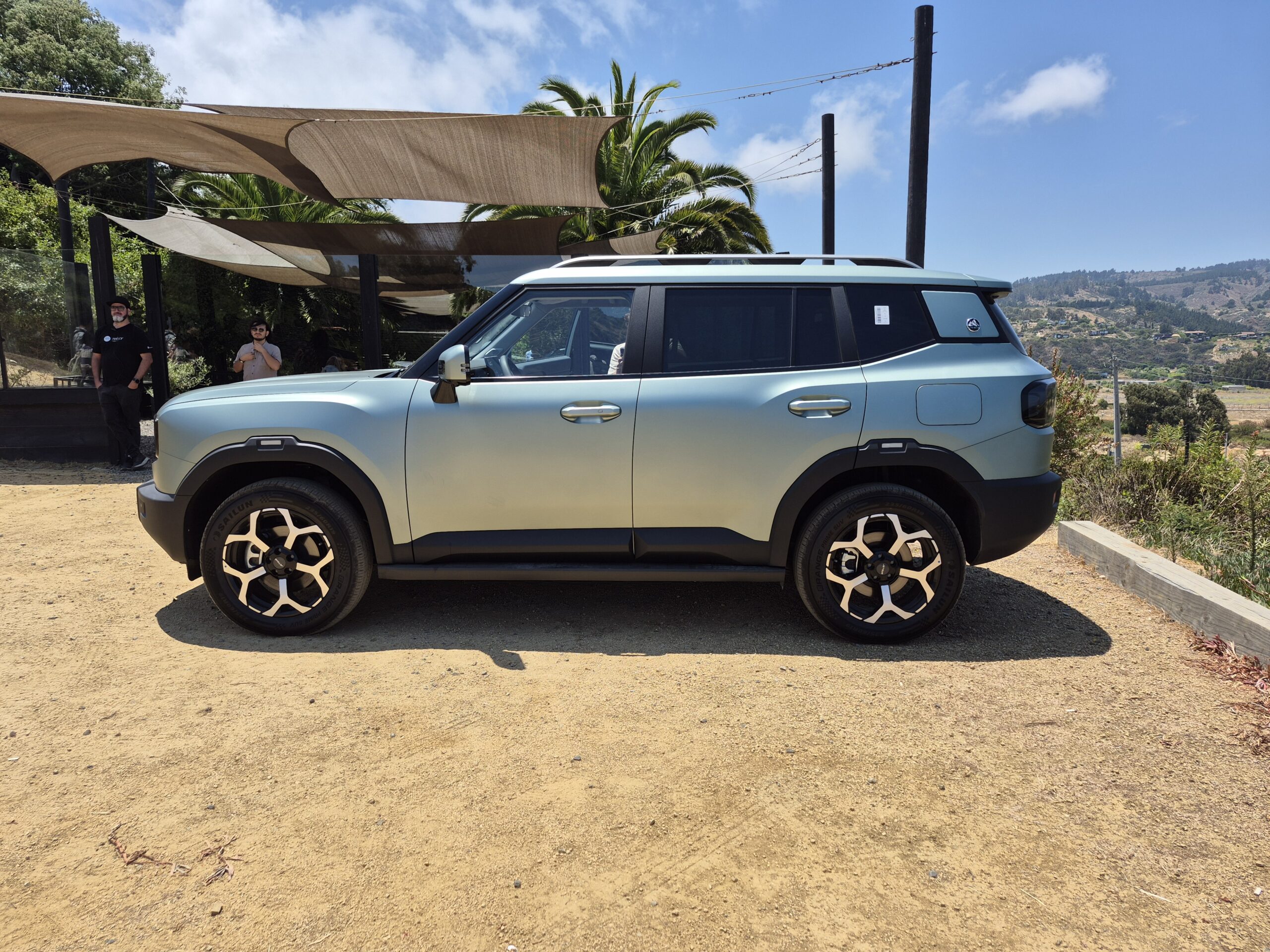 al volante del Jetour T1 PHEV