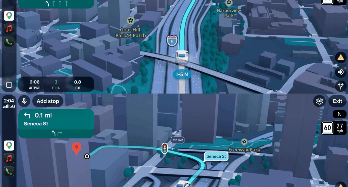 navegación con IA de Google Maps
