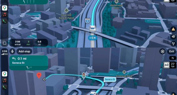 navegación con IA de Google Maps