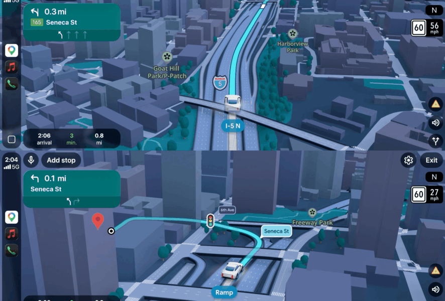 navegación con IA de Google Maps