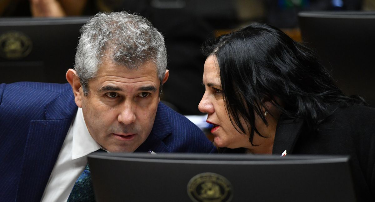 Andrés Jouannet y Trinidad Steinert