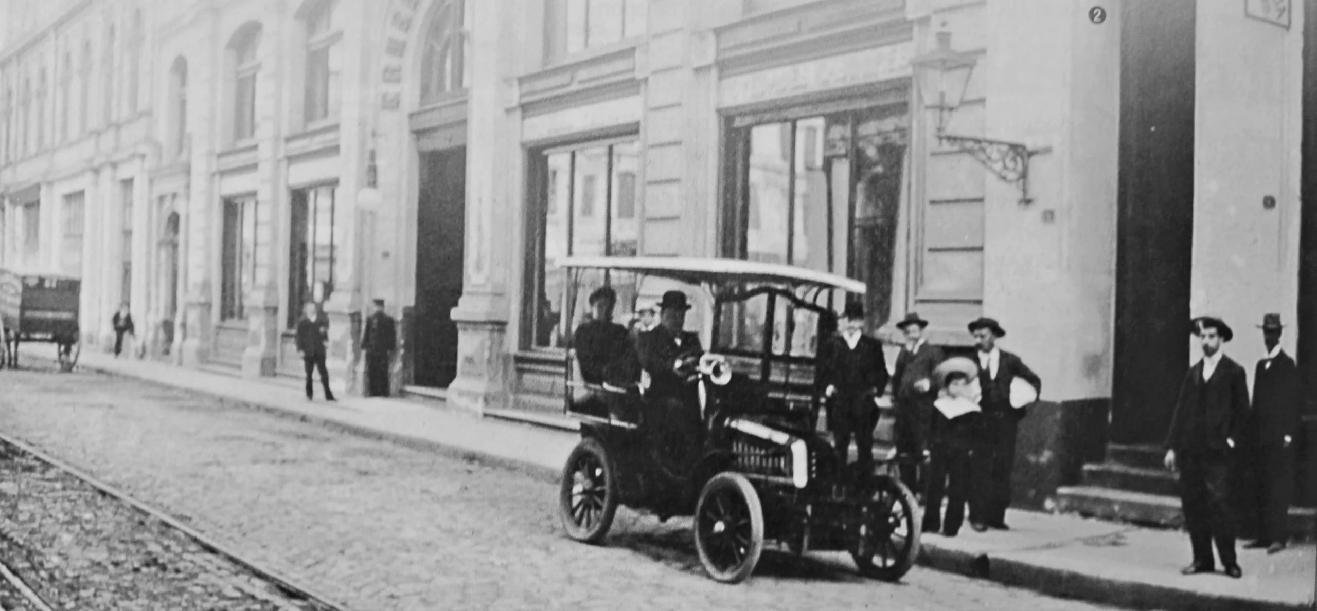 primer automóvil en Chile