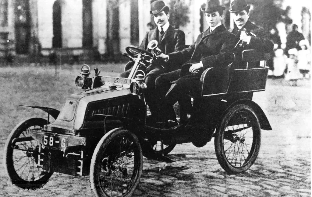 primer automóvil en Chile