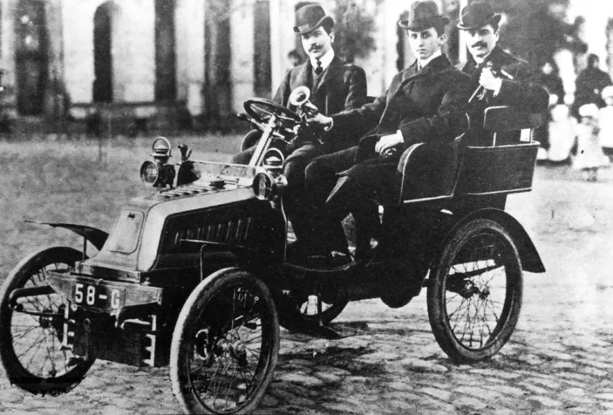 primer automóvil en Chile