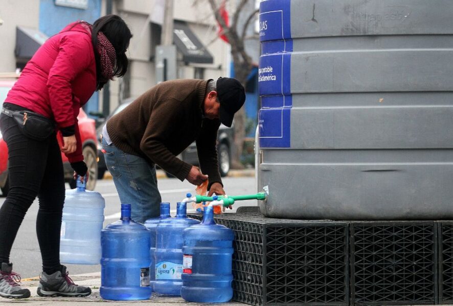 Corte de agua en la RM