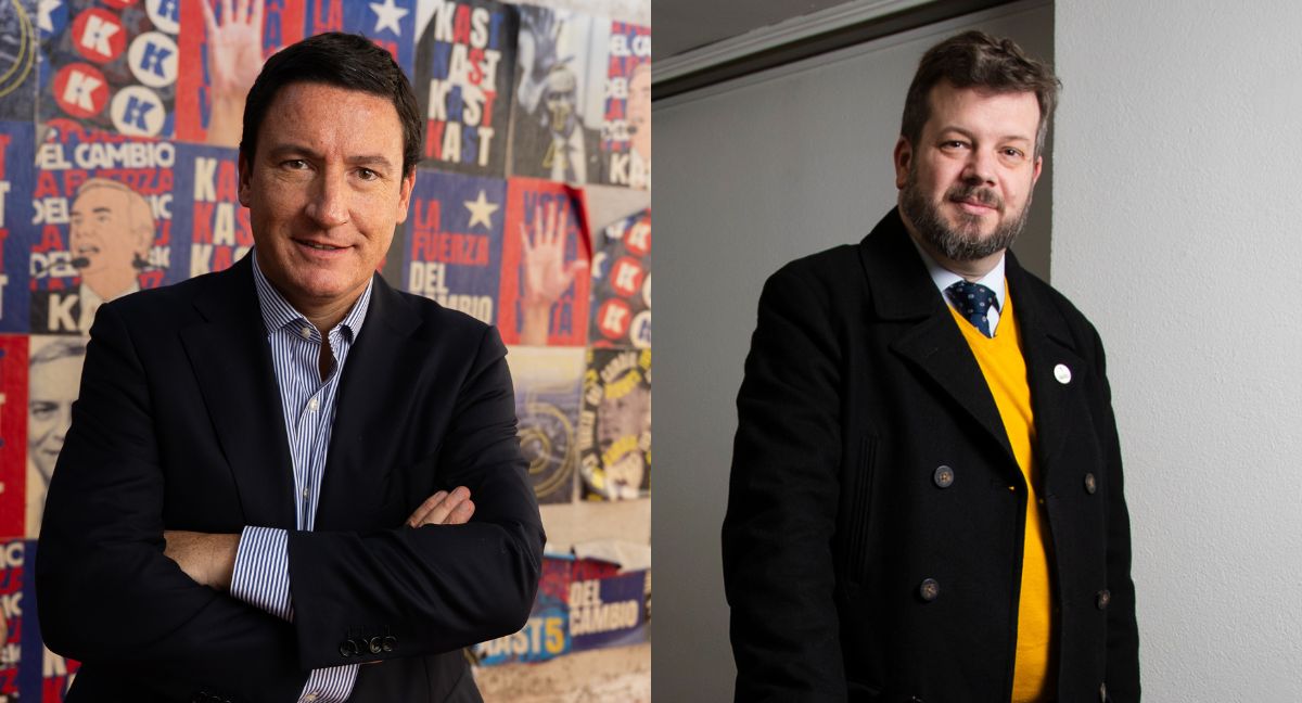 Arturo Squella y Johannes Kaiser
